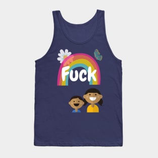 Four Letter More Cute Kids Tank Top